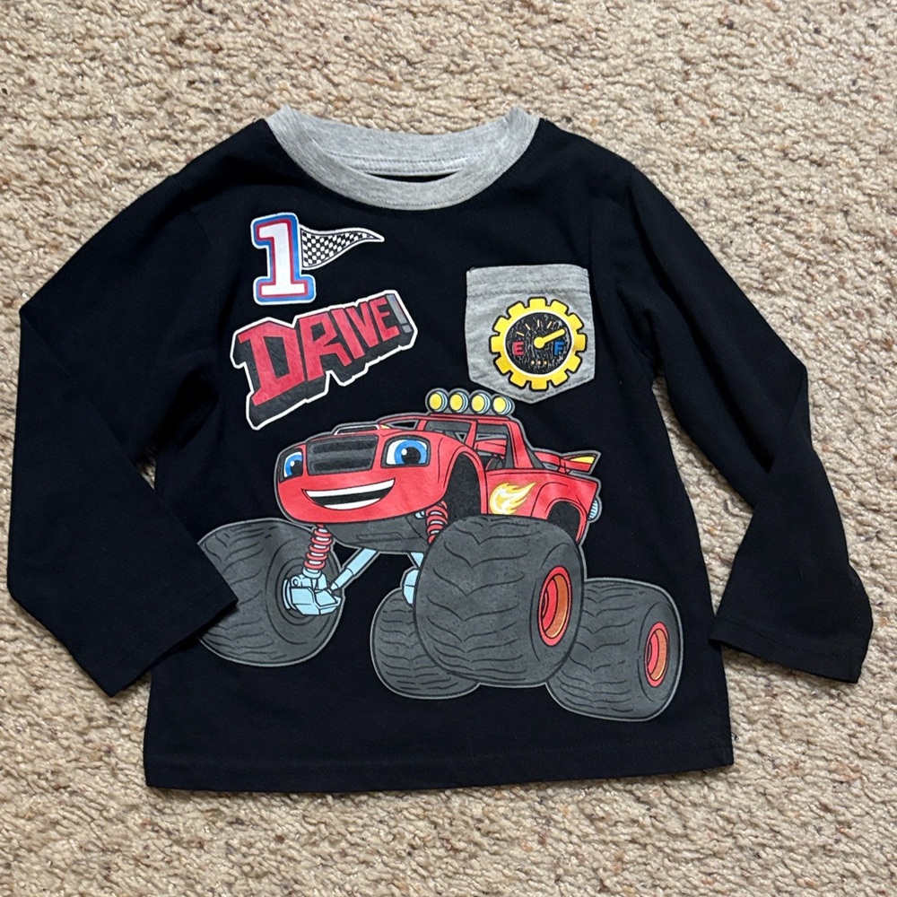 Blaze and the Monster Machines Shirt Boys Size 2T